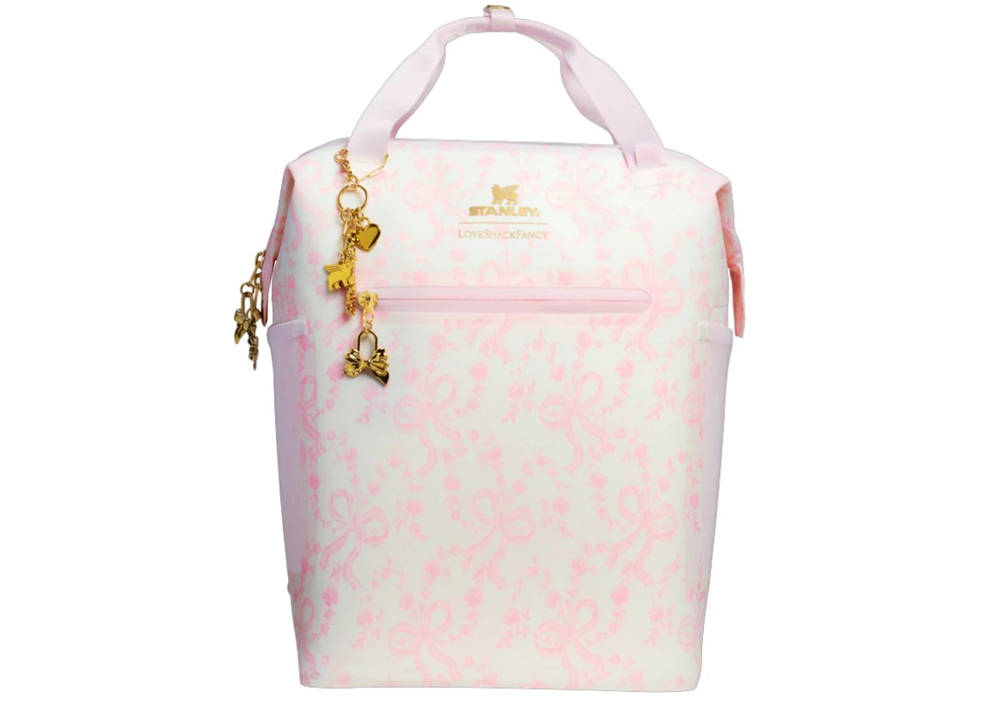 Stanley 1913 x LoveShackFancy Holiday All Day Madeleine Mini Cooler Backpack Coquette Bow Chantilly