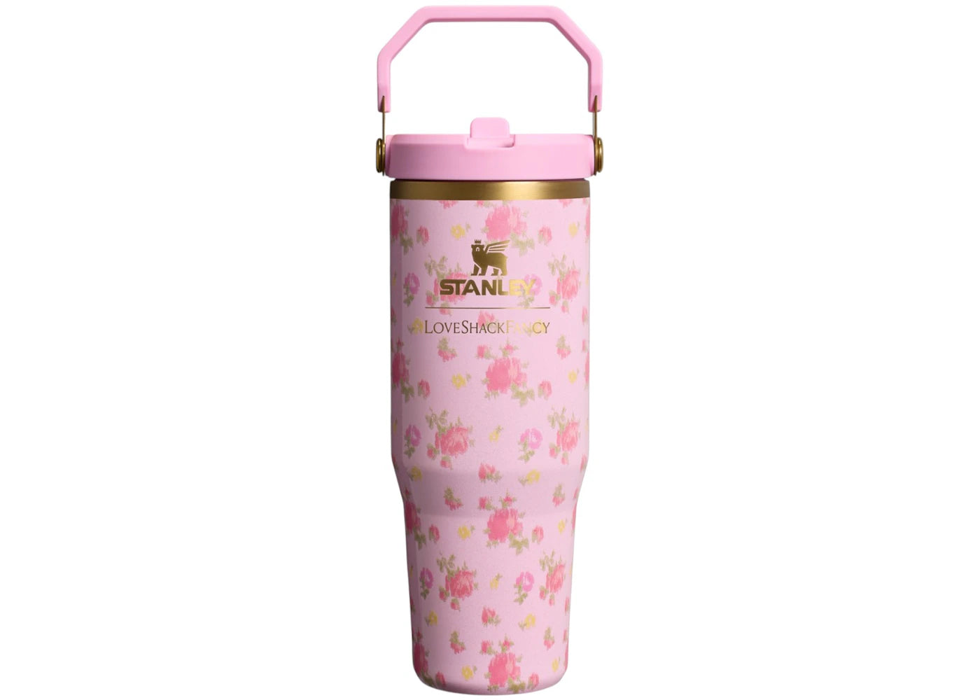 Stanley 1913 x LoveShackFancy IceFlow Flip Straw 30oz Tumbler Ibiza Sunset