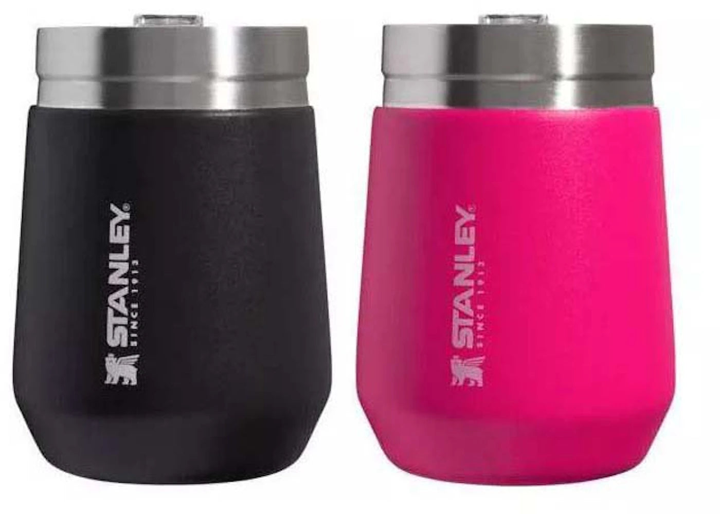 Stanley 2pk Everyday Go 10oz Tumbler Cosmo Pink/Black