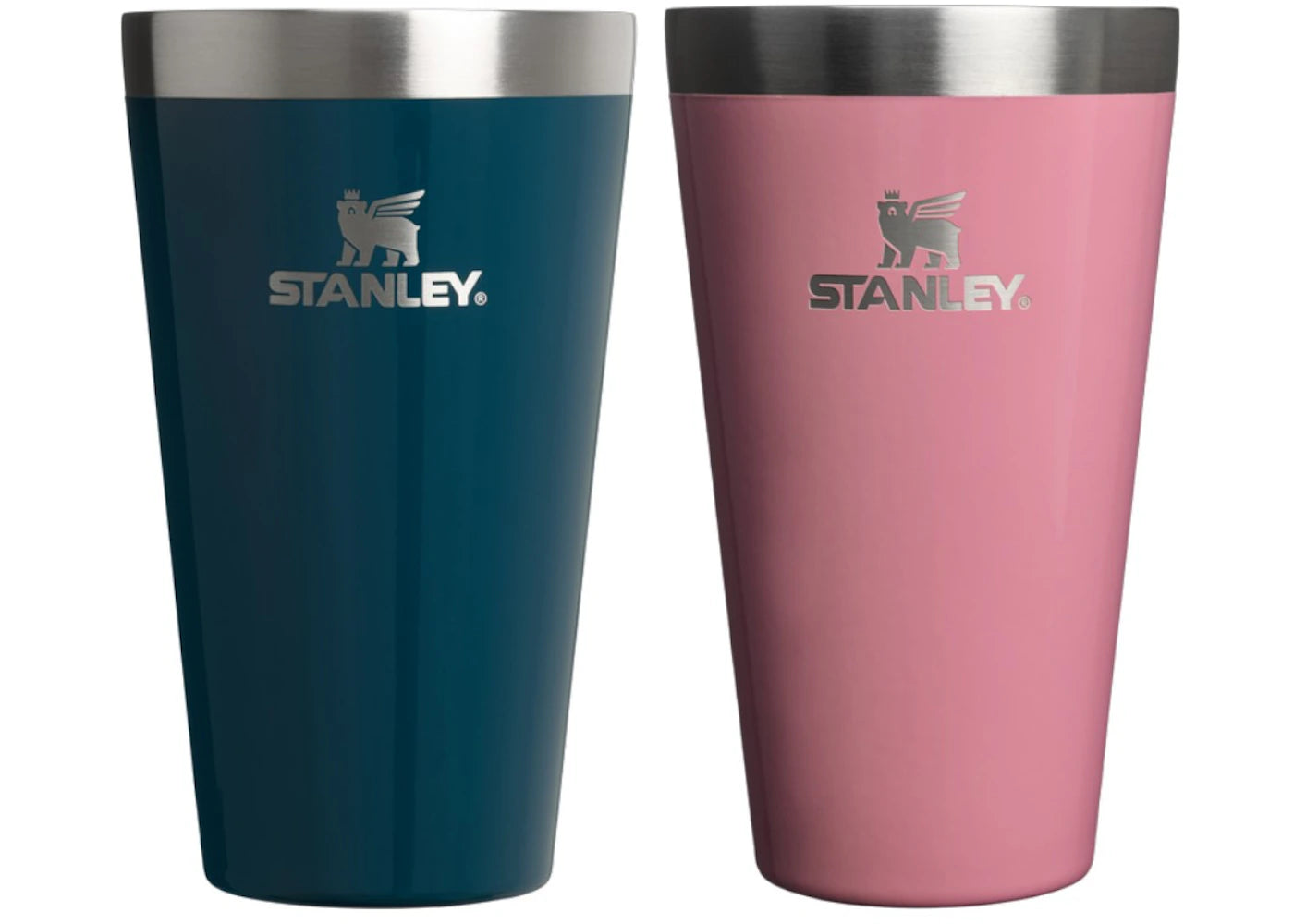 Stanley Adventure Stacking 16oz Beer Pint 2-Pack Ponderosa Gloss/Port Shimmer