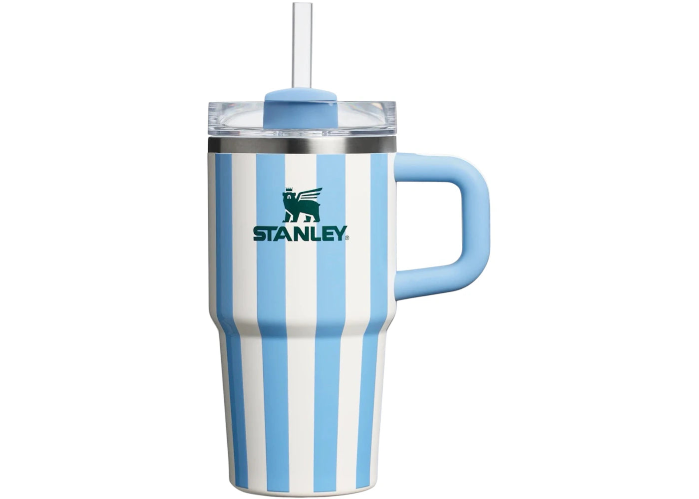 Stanley Flowstate Quencher 20oz Tumbler Cornflower Cabana Gloss