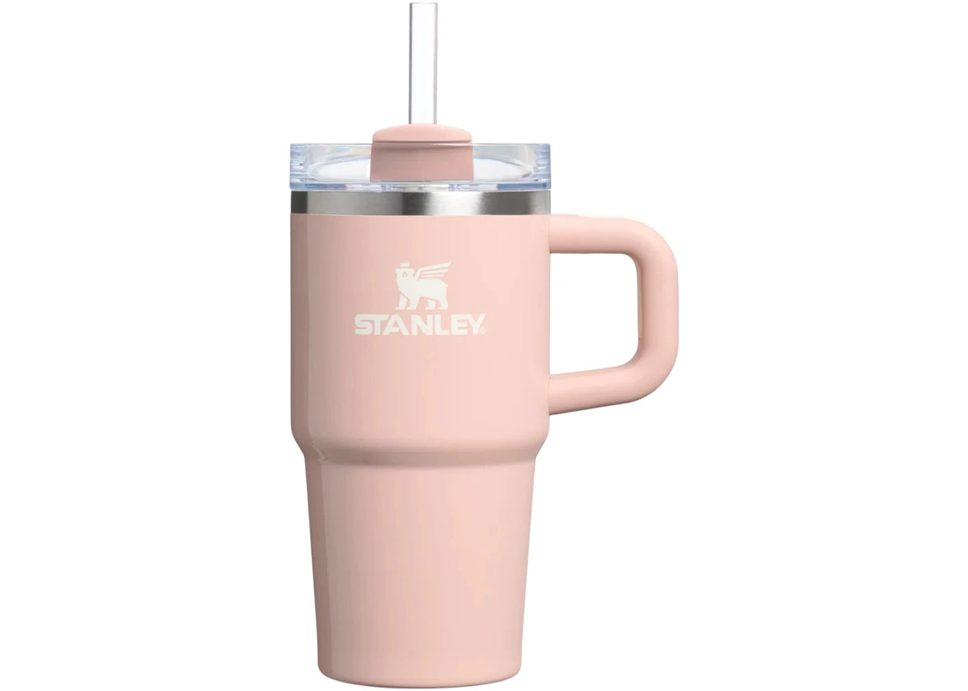 Stanley Flowstate Quencher 20oz Tumbler Peach Whip Gloss