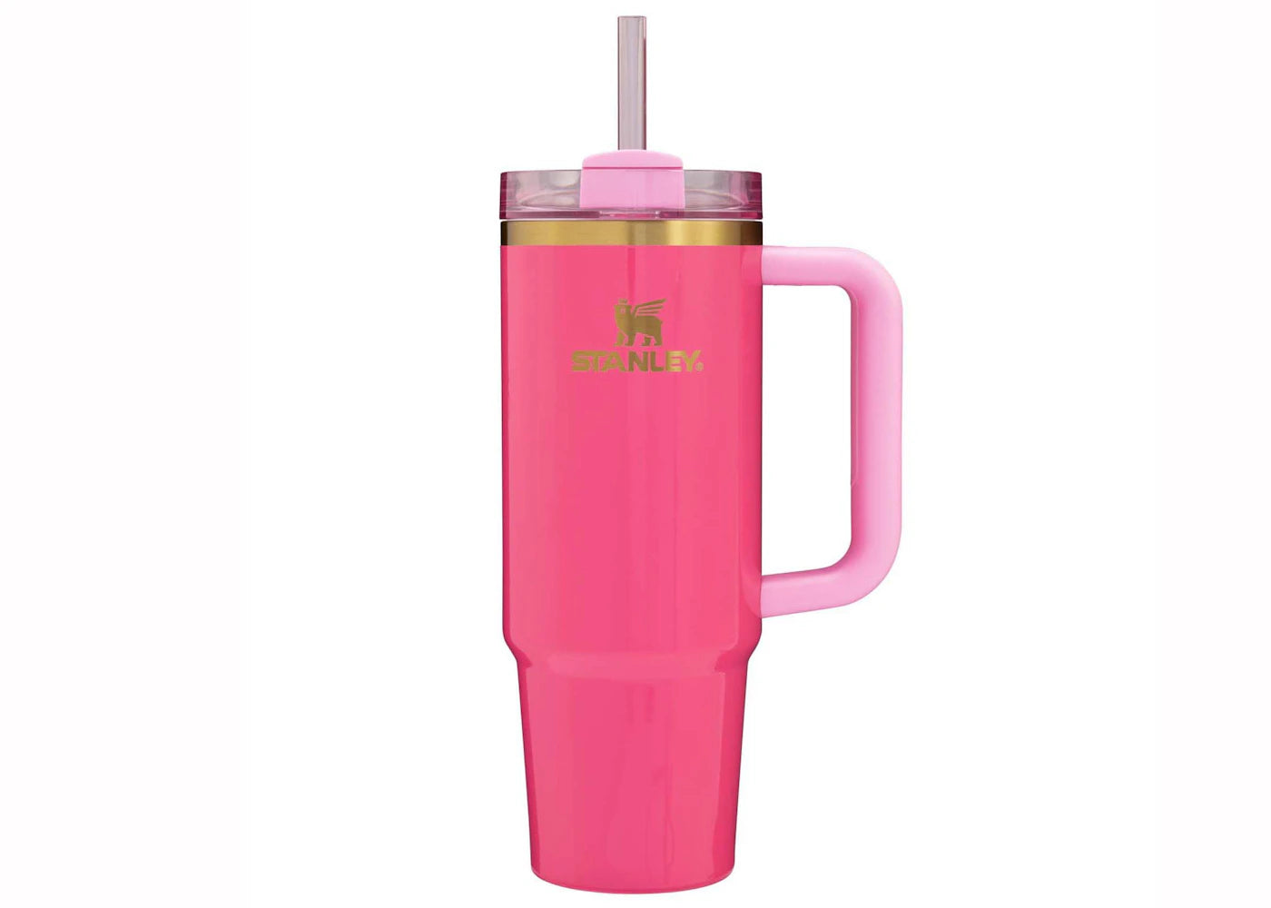 Stanley Flowstate Quencher 30oz Tumbler Pink Parade