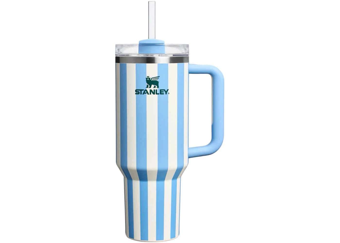 Stanley Flowstate Quencher 40oz Tumbler Cornflower Cabana Gloss