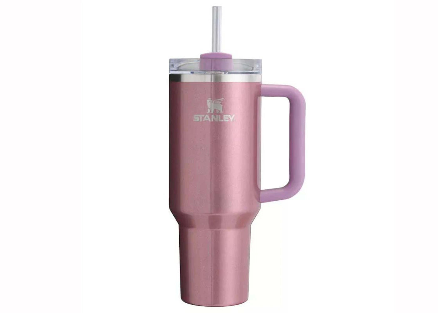 Stanley Flowstate Quencher 40oz Tumbler Mauve Shimmer