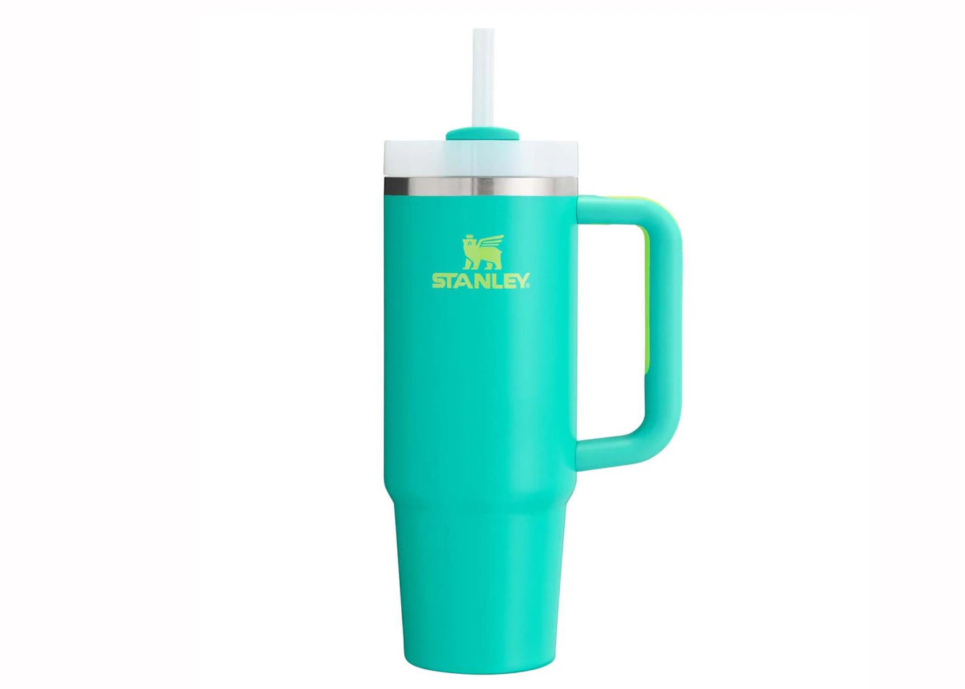 Stanley Heat Wave Exclusive Collection Flowstate Quencher 30oz Tumbler Tropical Teal