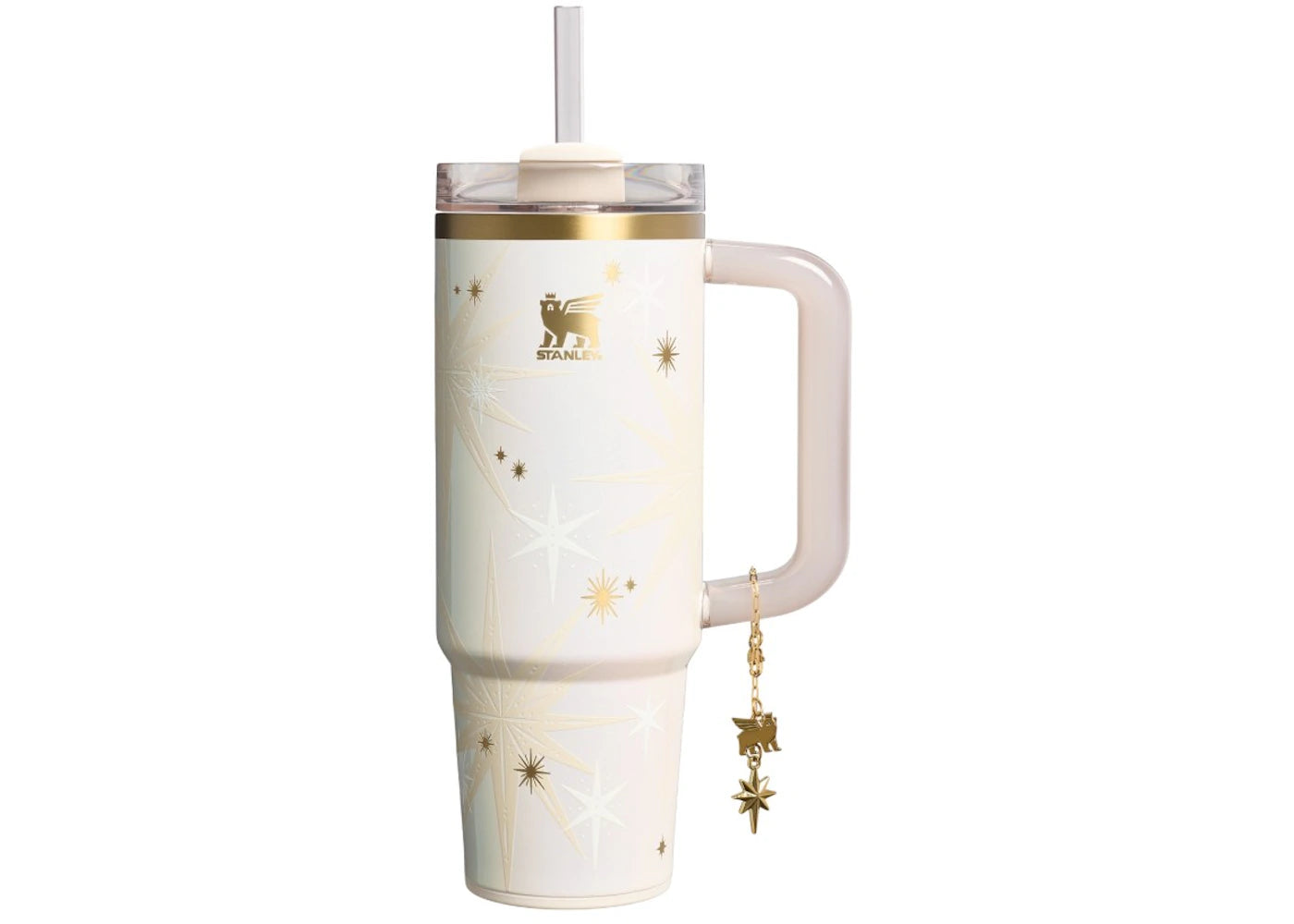 Stanley Luxe Flowstate Quencher 30oz Tumbler Starlight Shimmer