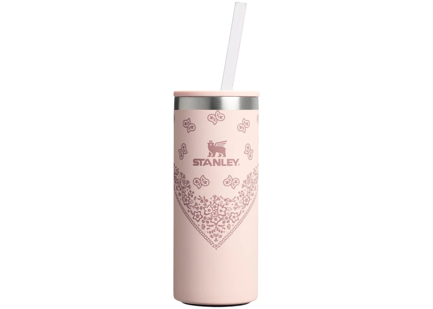 Stanley Mesa Rose Collection The Everyday Slim Can 10oz Cooler Cup Conch Floral