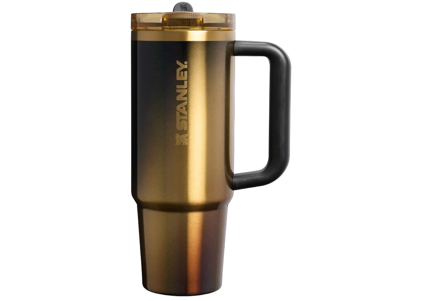 Stanley ProTour Flip Straw Quencher 30oz Tumbler Black Honey