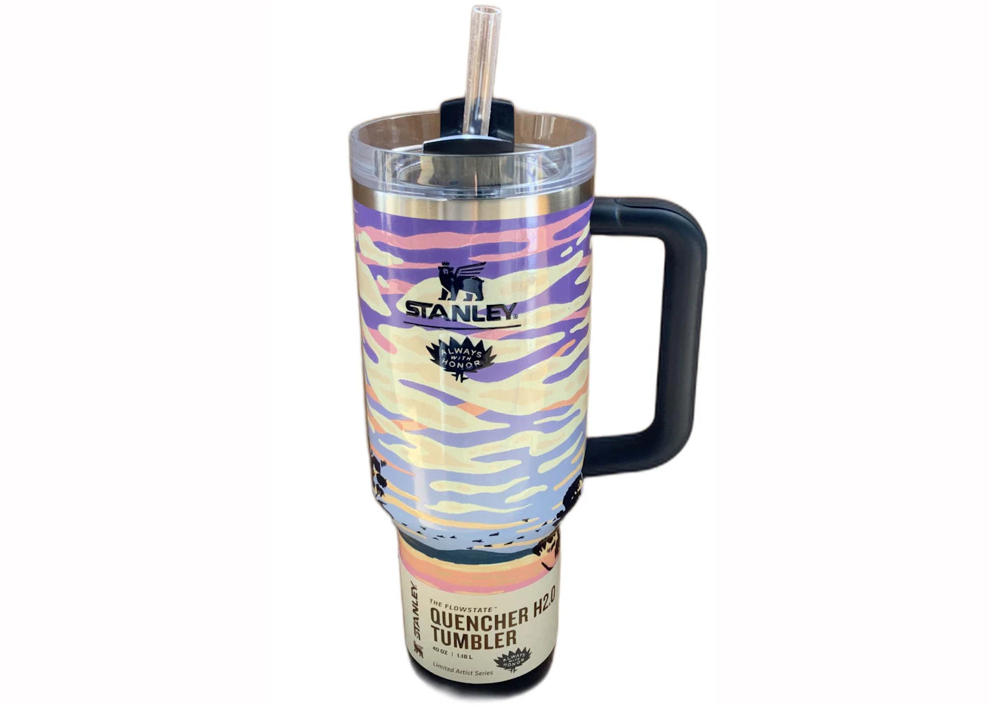 Stanley REI Exclusive Flowstate Quencher 40oz Tumbler Hazy Horizon