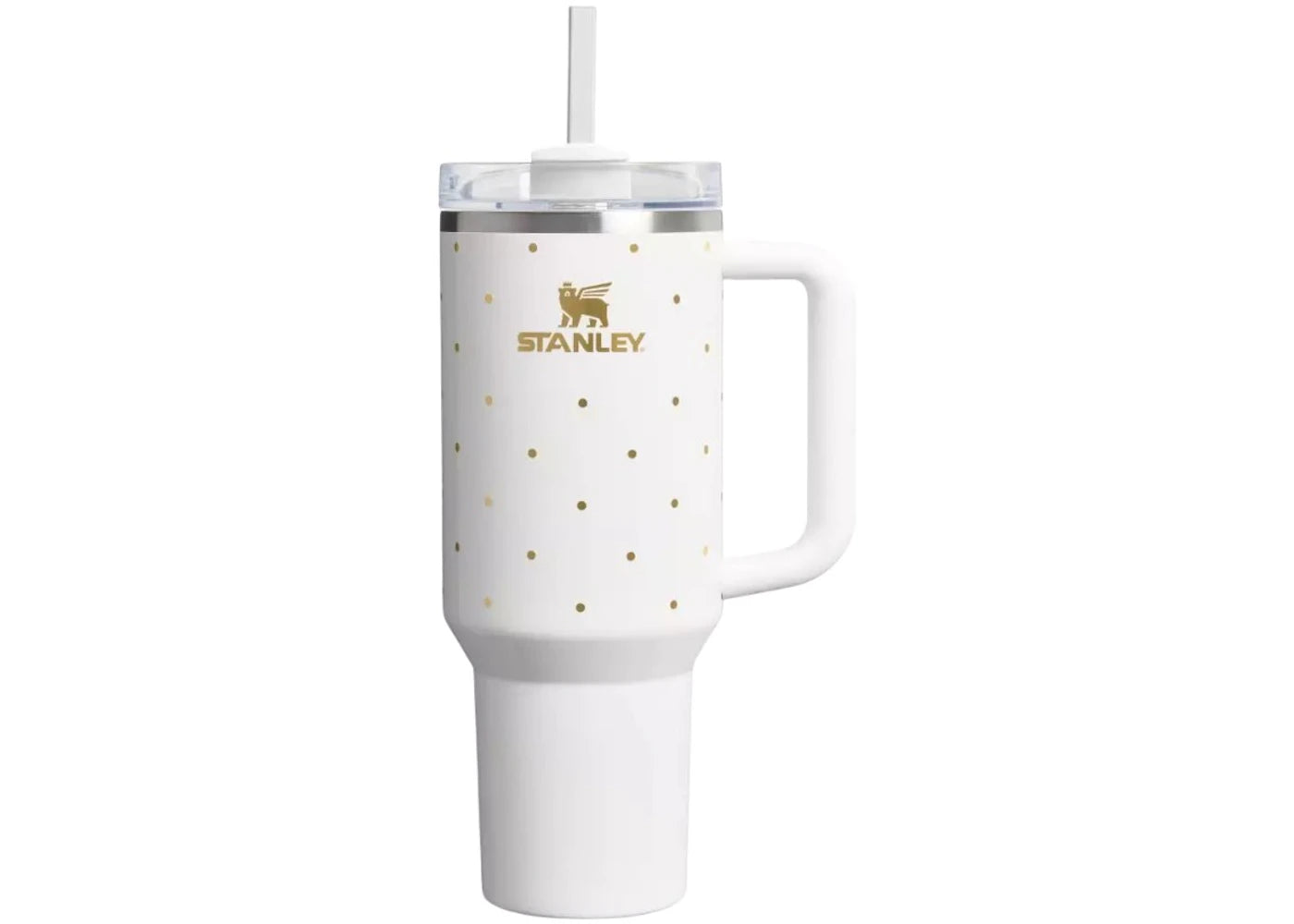 Stanley Stainless Steel FlowState Quencher 40oz Tumbler Frost Polka Dot
