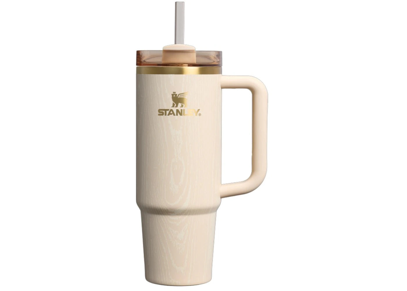 Stanley The Cheers & Cheer Flowstate Quencher 30oz Tumbler Birch Woodgrain