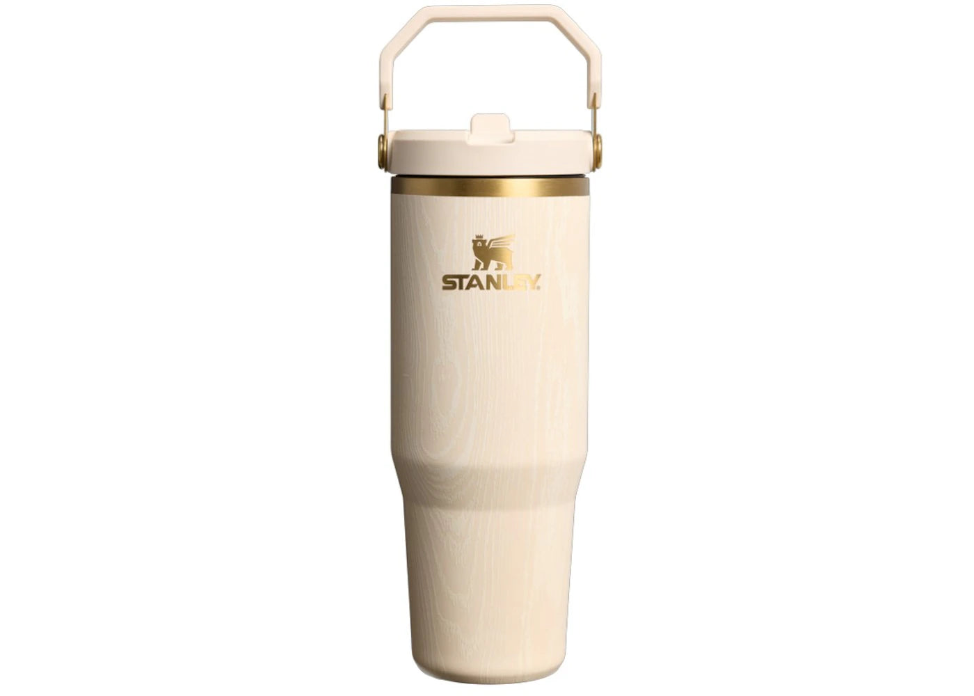 Stanley The Cheers & Cheer IceFlow Flip Straw 30oz Tumbler Birch Woodgrain