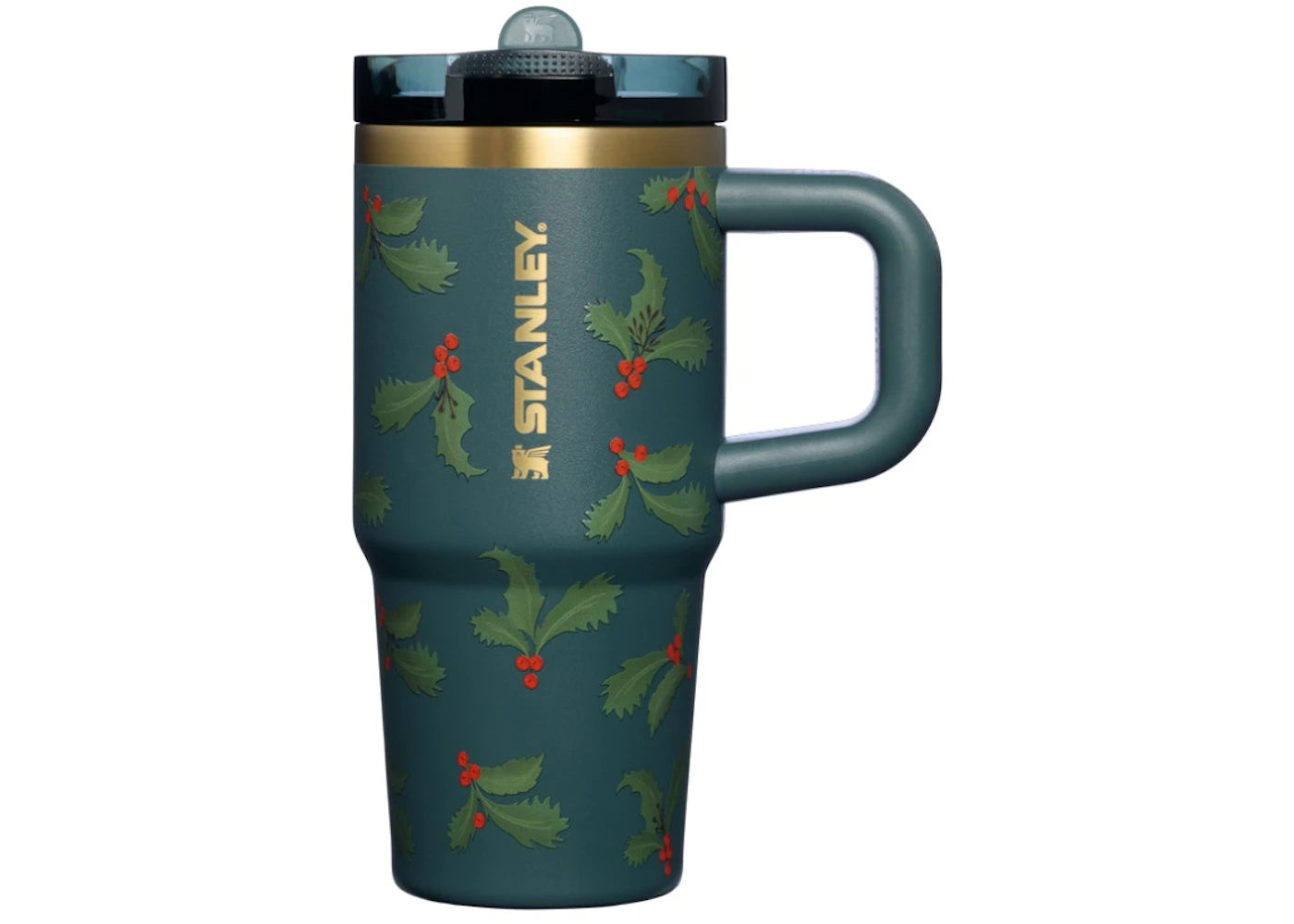 Stanley The Cheers & Cheer Quencher ProTour Flip Straw 14oz Tumbler Holiday Botanical