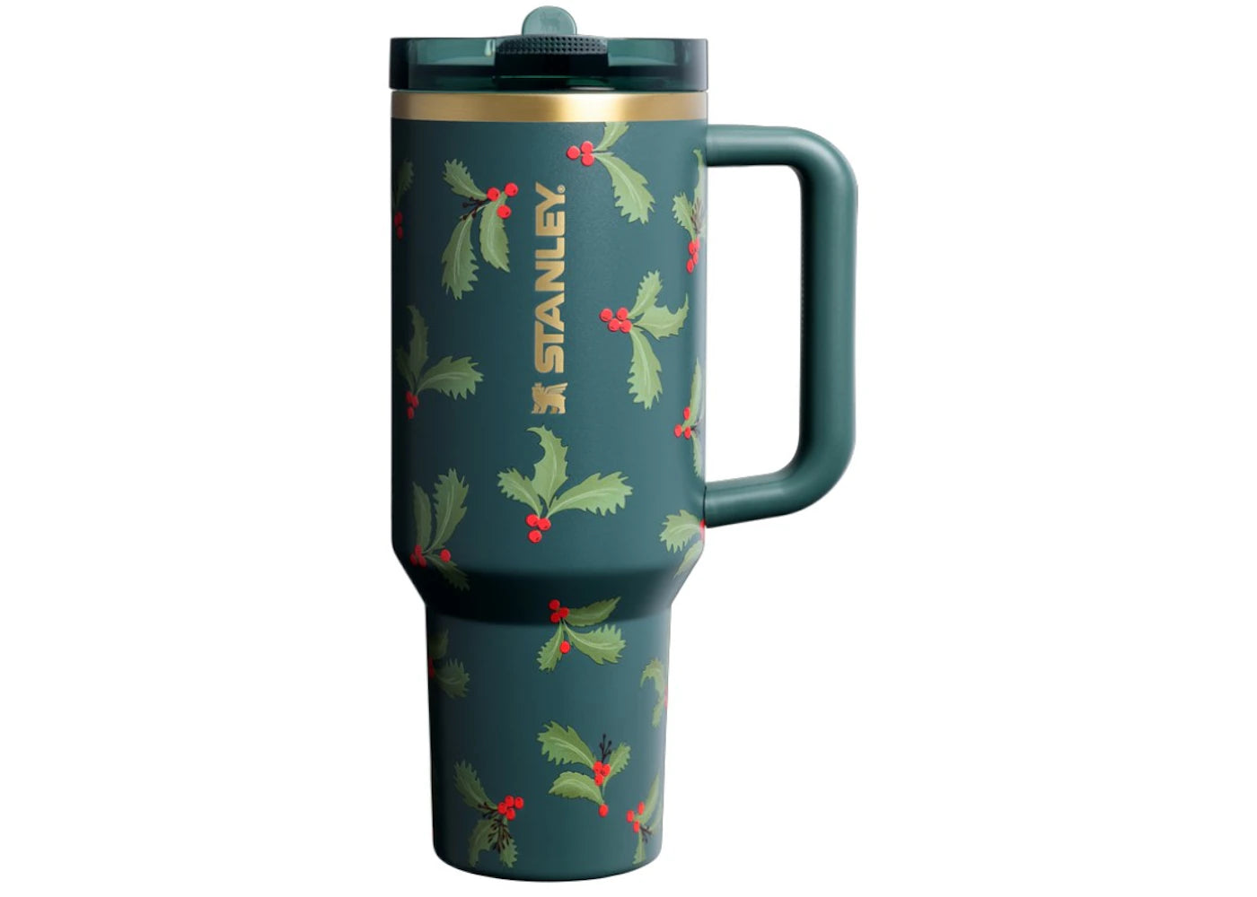 Stanley The Cheers & Cheer Quencher ProTour Flip Straw 40oz Tumbler Holiday Botanical