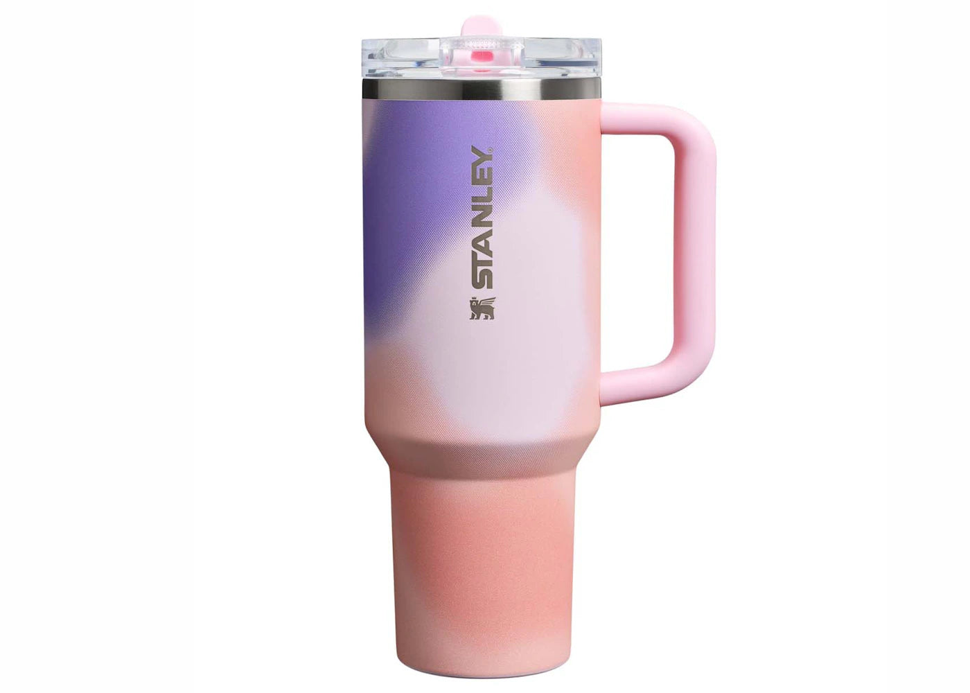 Stanley The Frequency Collection Flowstate Quencher 40oz Tumbler Rose Petal Motion