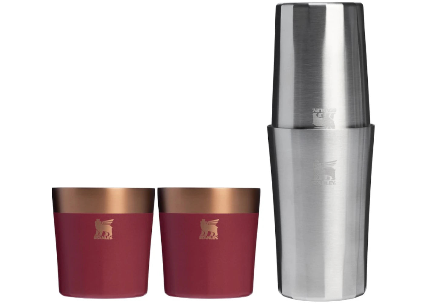 Stanley The Lifted Spirits Prismatic Craft 6oz/12oz Cocktail Set Gilded Pomegranate
