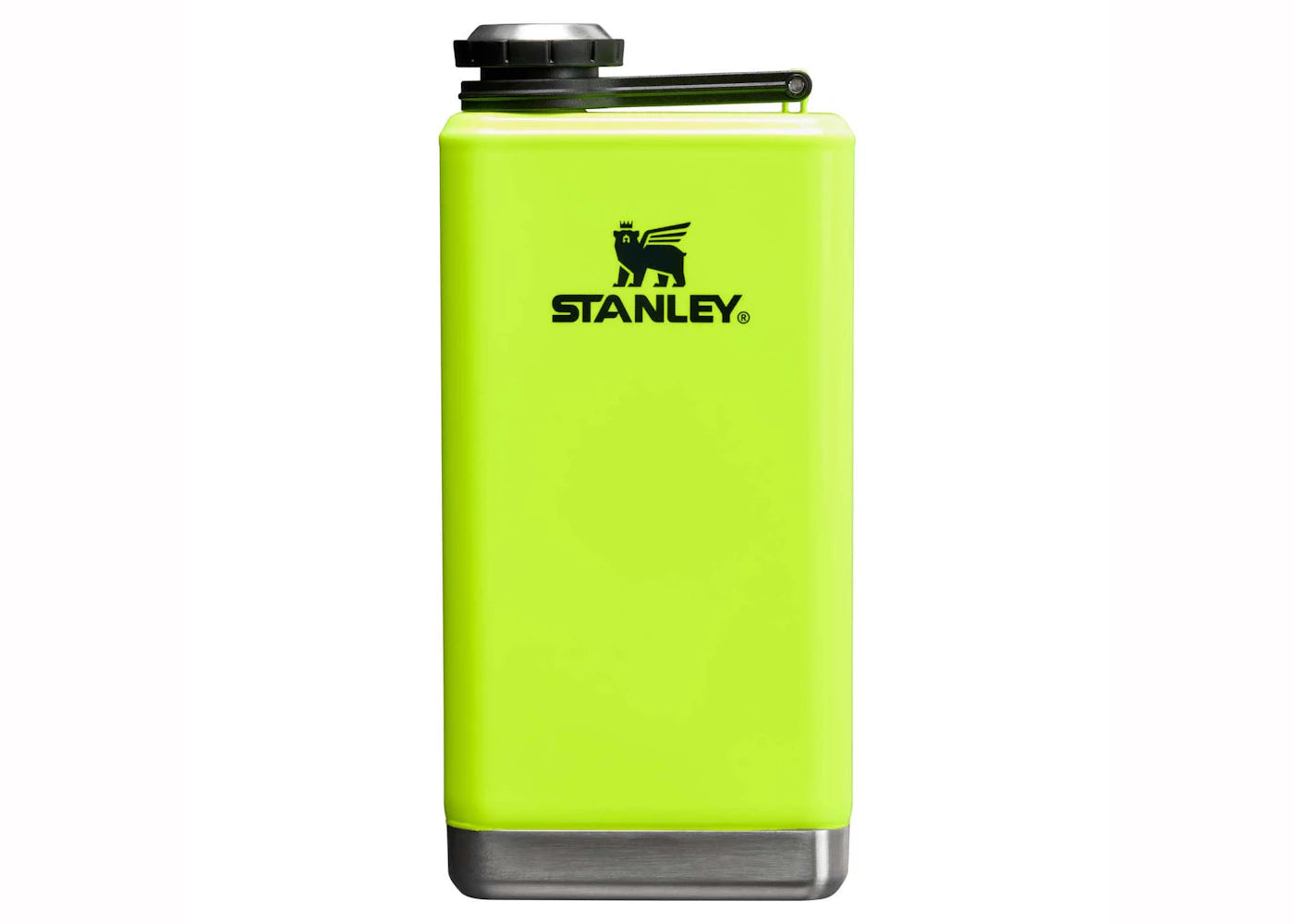 Stanley The Neon Collection Adventure Pre-Party 8oz Flask Neon Yellow