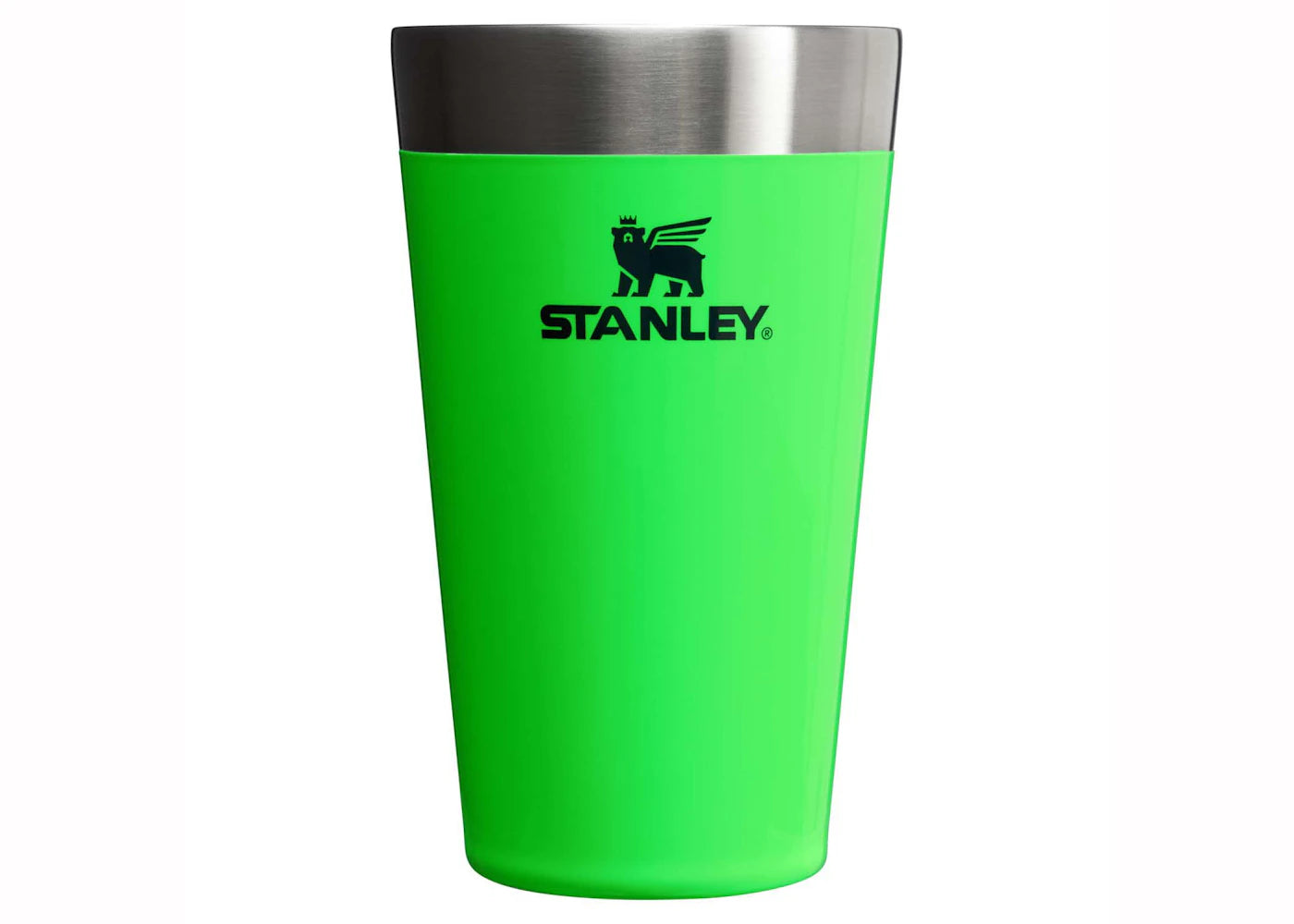 Stanley The Neon Collection Adventure Stacking Beer 16oz Pint Neon Green