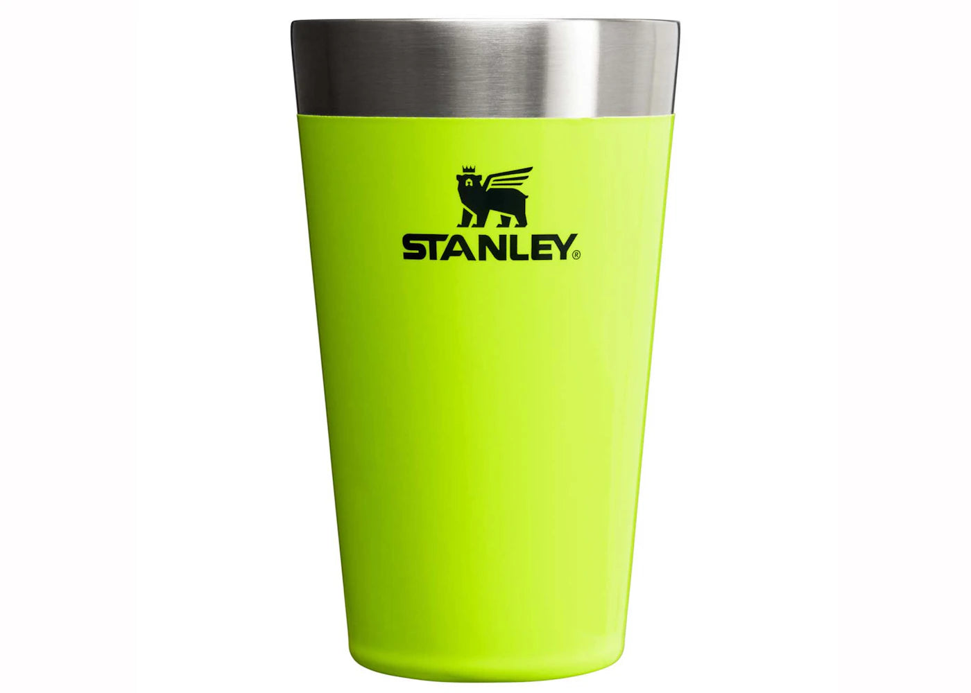 Stanley The Neon Collection Adventure Stacking Beer 16oz Pint Neon Yellow