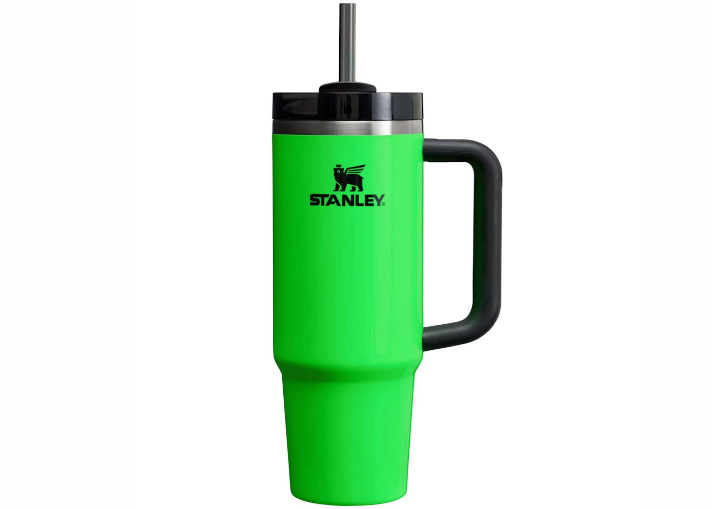 Stanley The Neon Collection Flowstate Quencher 30oz Tumbler Neon Green