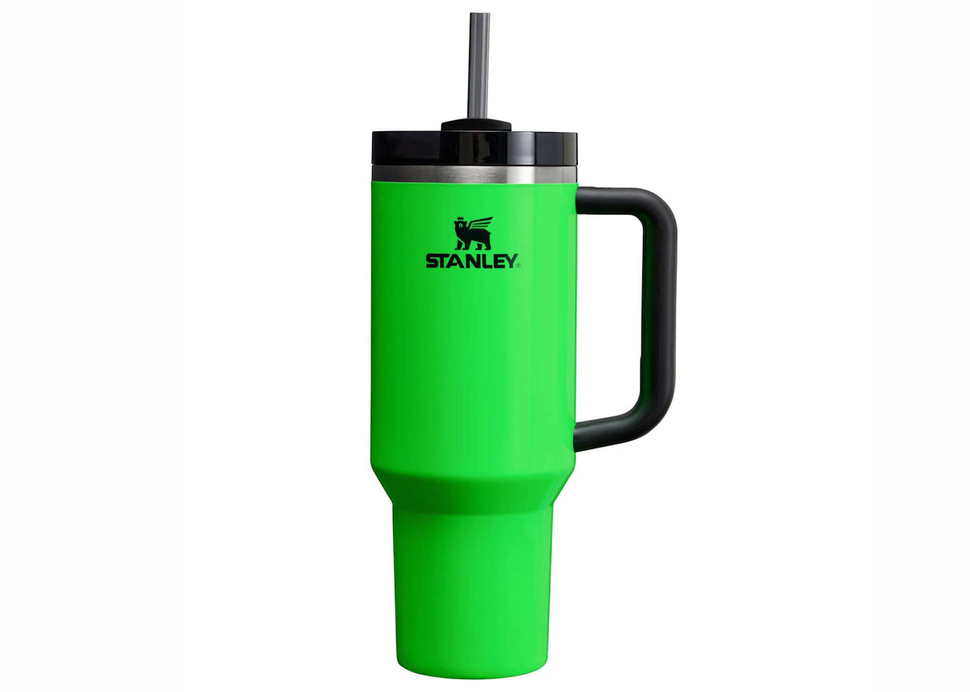 Stanley The Neon Collection Flowstate Quencher 40oz Tumbler Neon Green