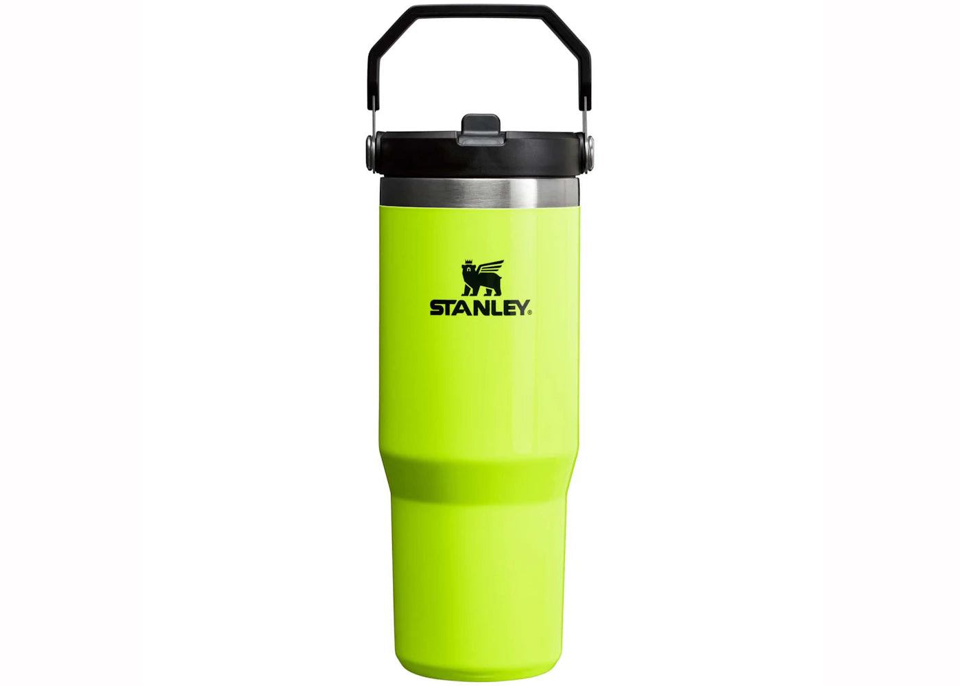 Stanley The Neon Collection IceFlow Flip Straw 30oz Tumbler Neon Yellow