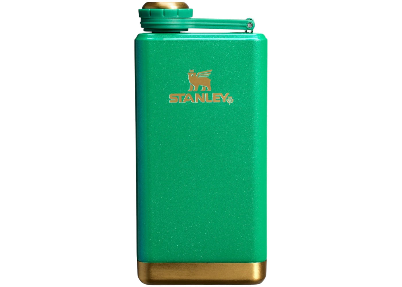 Stanley The St. Patrick's Day Adventure Pre-Party 8oz Flask Shamrock Green