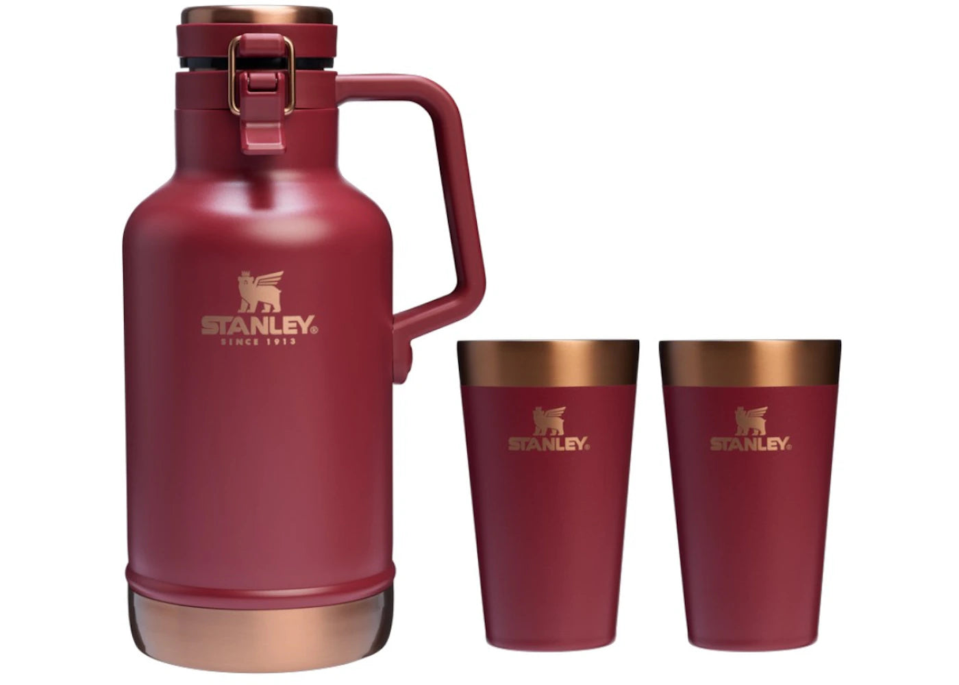 Stanley The Stay-Chill 16oz/64oz Growler Set Gilded Pomegranate