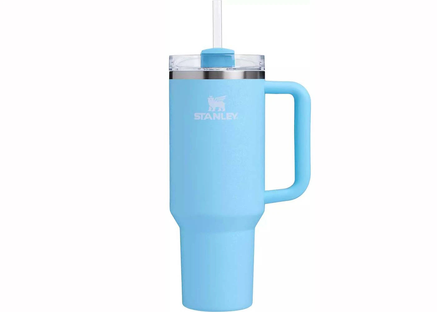 Stanley x Dicks Sporting Goods Winter Wonderland Collection Flowstate Quencher 40oz Tumbler Powder Blue Crush