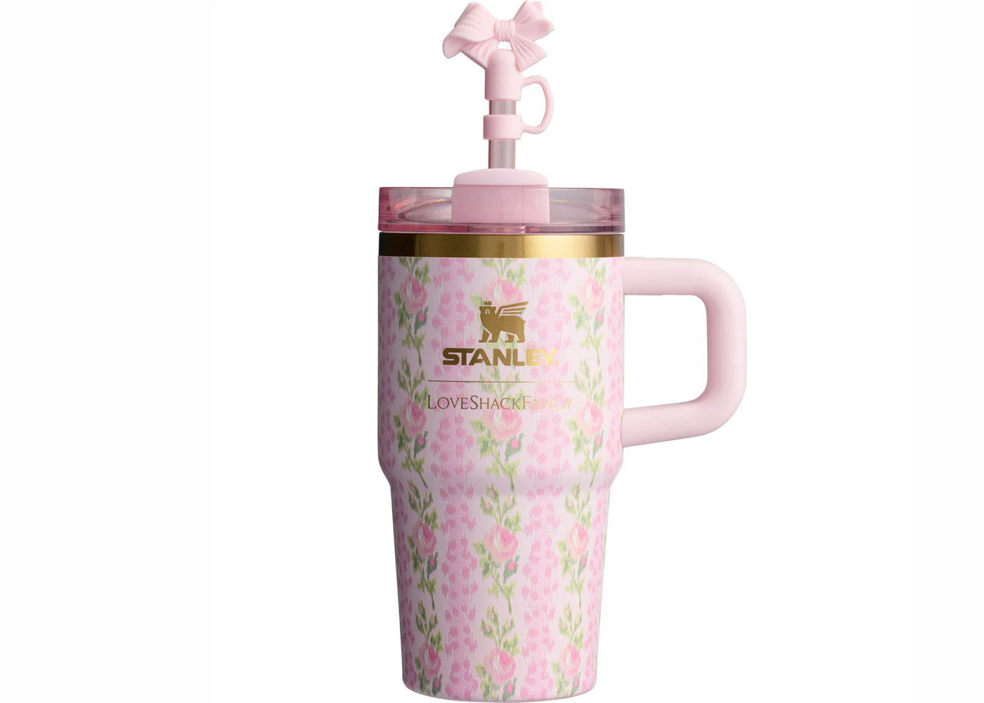 Stanley x LoveShackFancy Flowstate Quencher 20oz Tumbler BloomingHeirloom