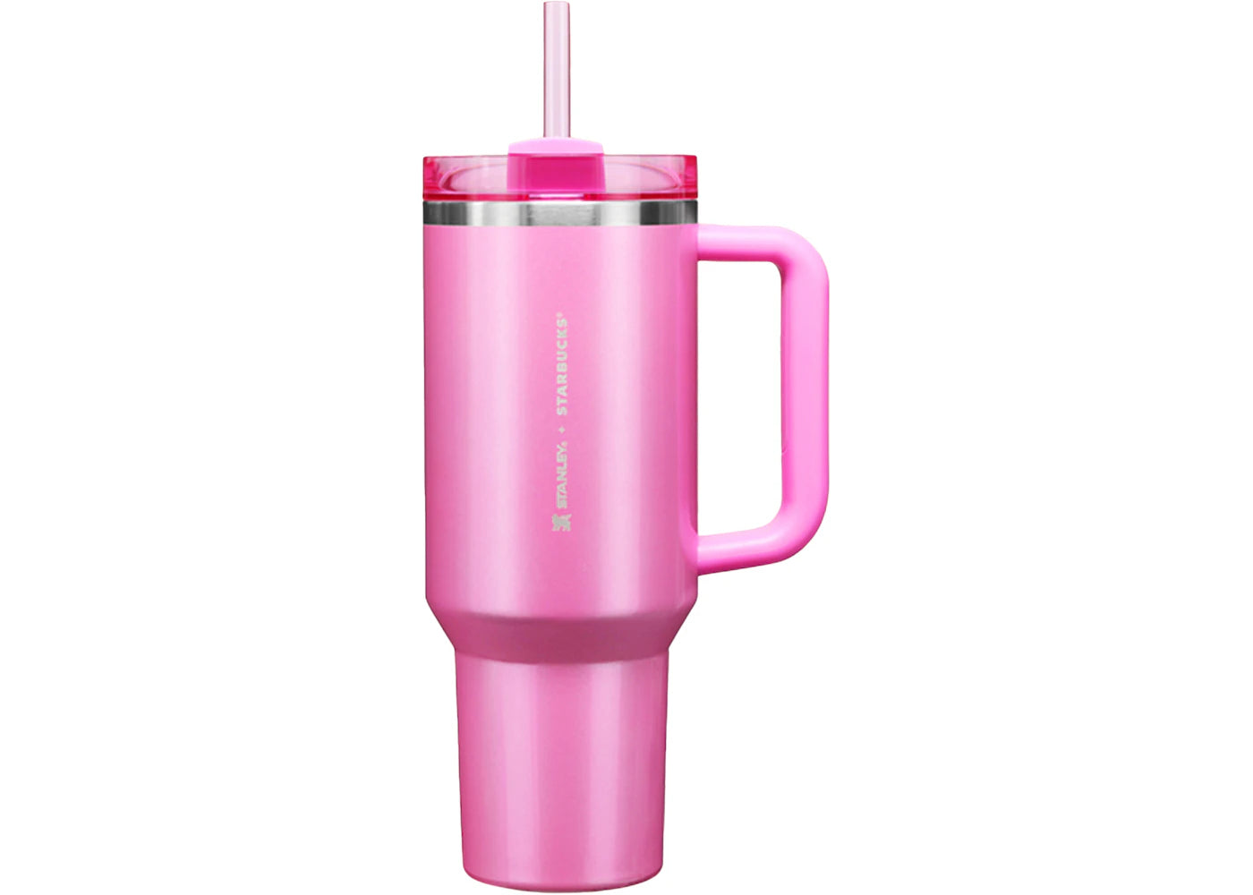 Stanley x Starbucks (Target Exclusive) Quencher 40oz Tumbler Winter Pink (2024)