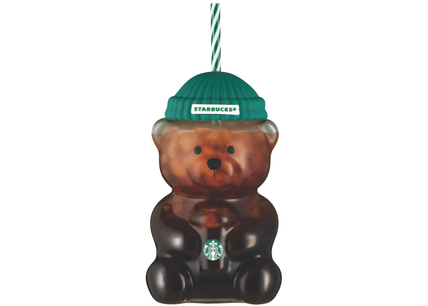 Starbucks Bear Glass Tumbler