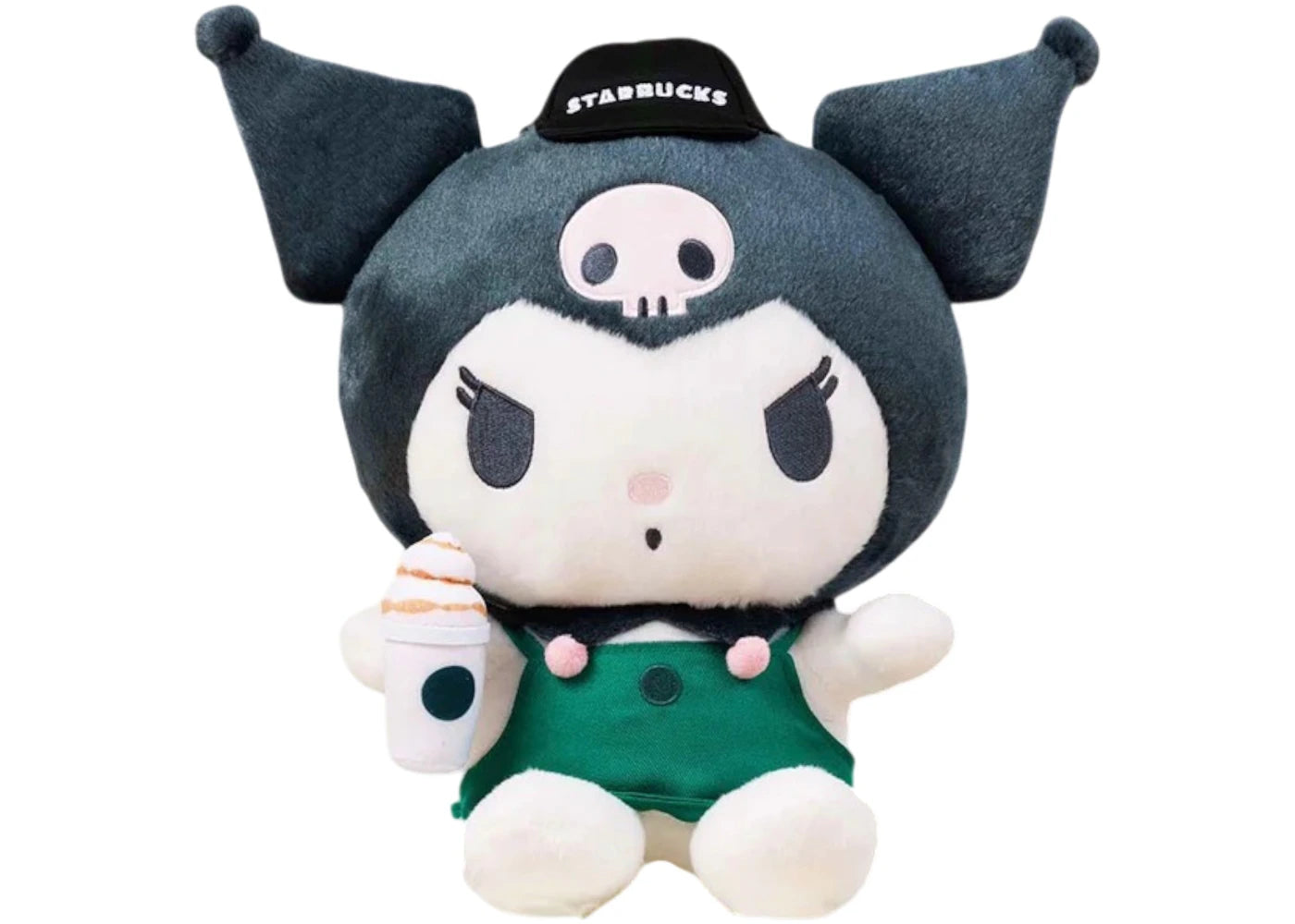 Starbucks KUROMI Coffee Barista Style Huggable Plush