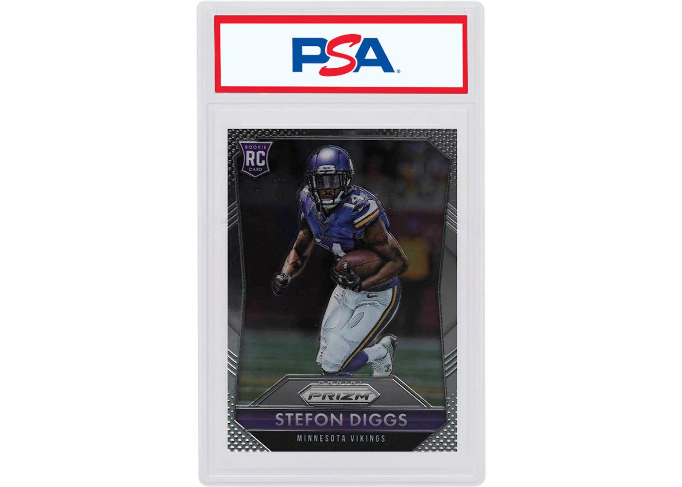 Stefon Diggs 2015 Panini Prizm Rookie #285 (PSA or BGS Graded)