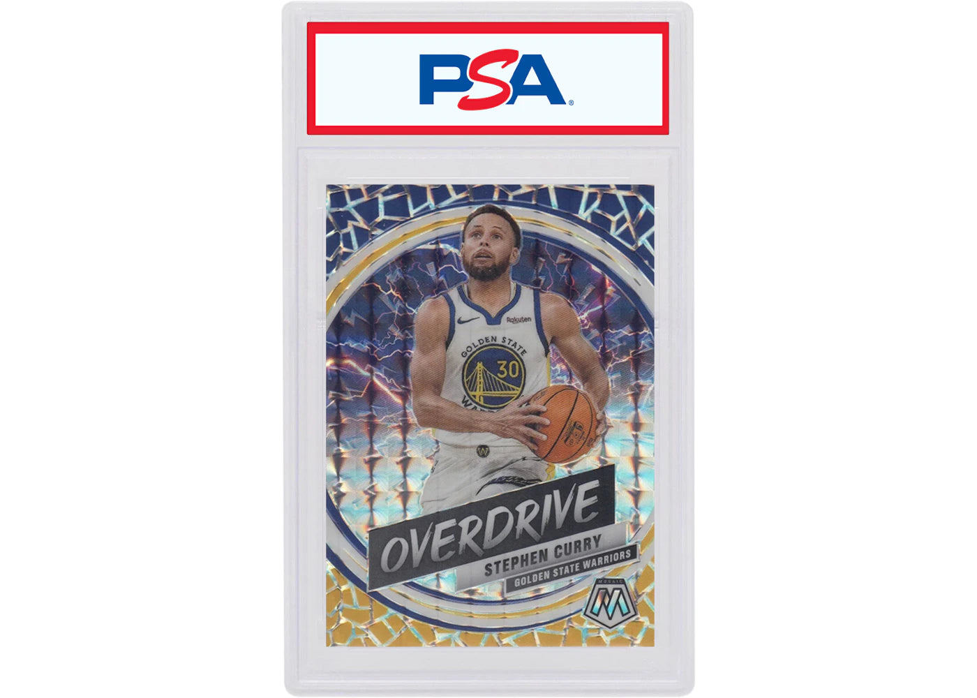 Stephen Curry 2019 Panini Mosaic Overdrive #23 (PSA or BGS Graded)