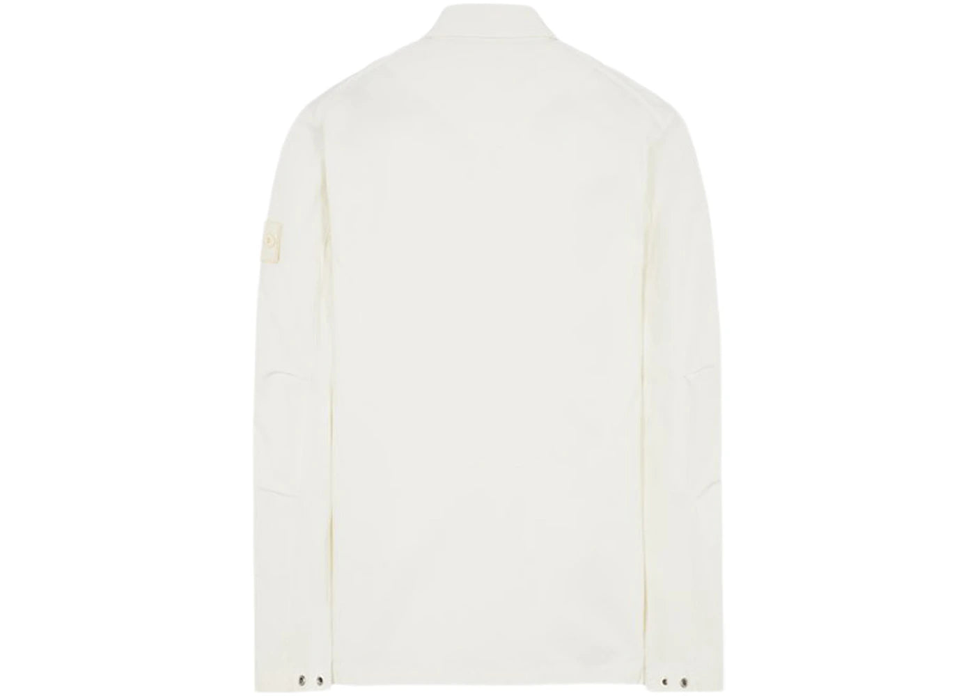 Stone Island 116F1 O-Ventile Stone Island Ghost Piece Overshirt Natural White