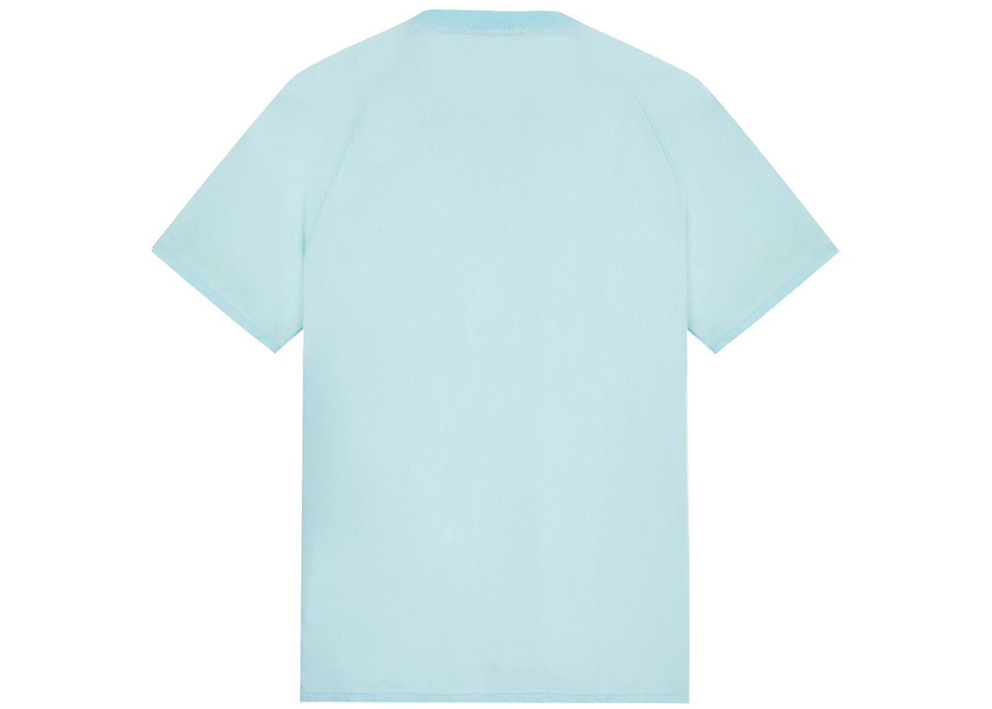 Stone Island 206E5 Textured Cotton Jersey Aqua