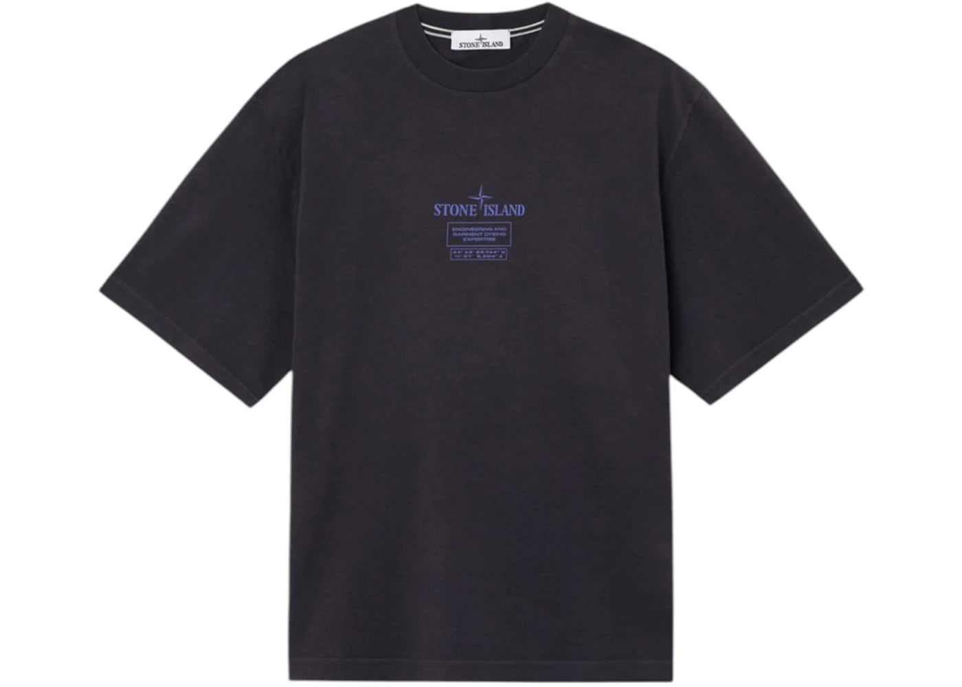 Stone Island 2100037 Combed Organic Cotton Jersey T-shirt Ink Blue