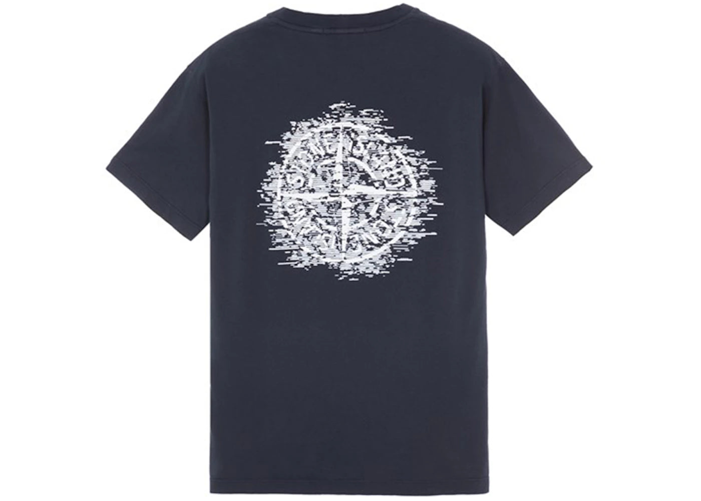 Stone Island 2NS89 Institutional One Print T-shirt Navy Blue