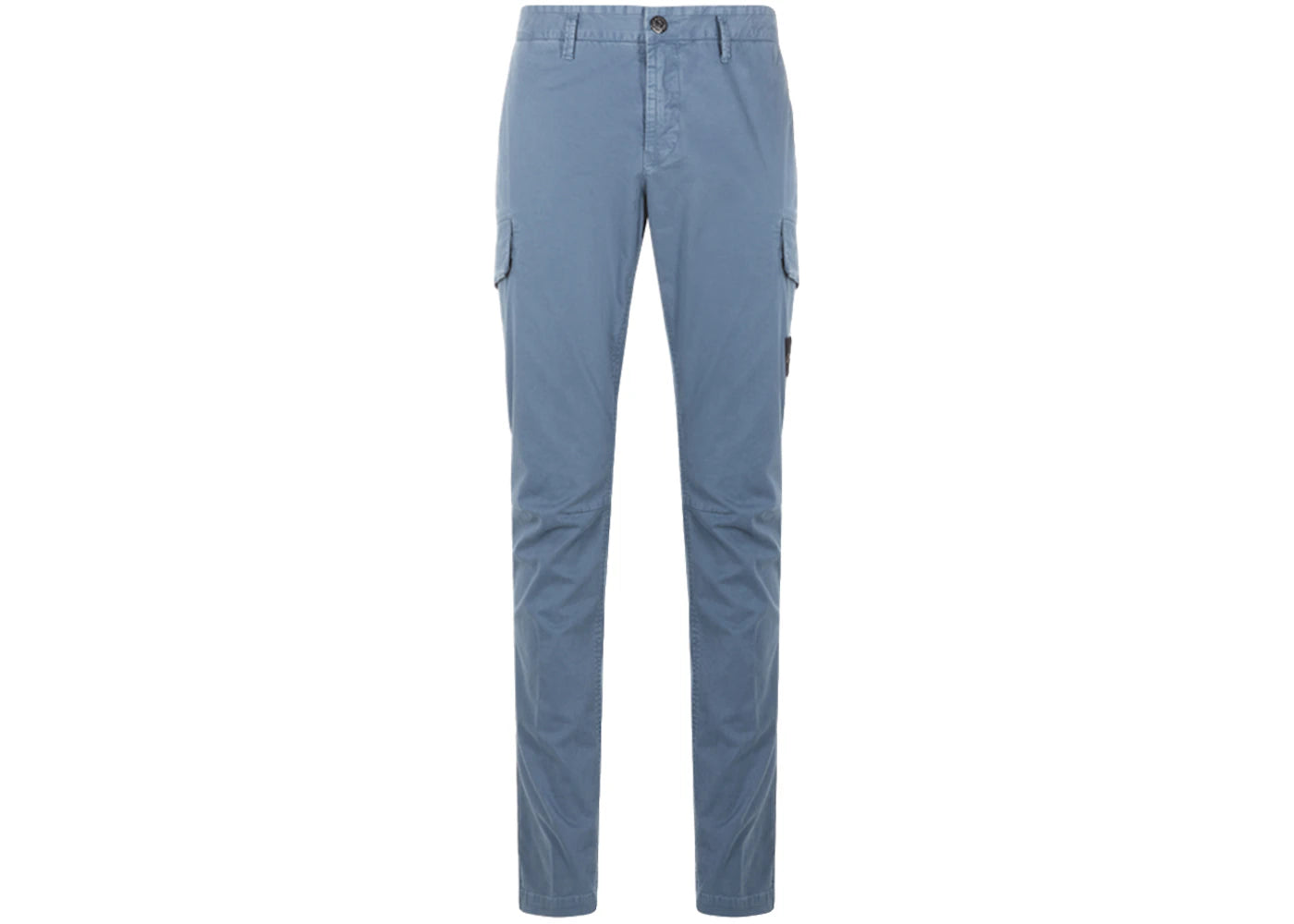 Stone Island 30604 Organic Cotton Old Treatment Pants Avio Blue