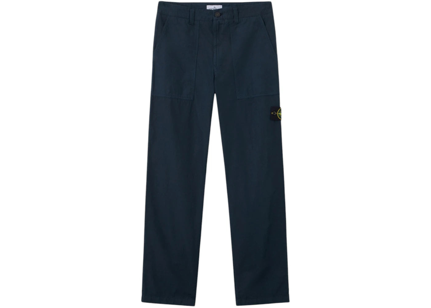 Stone Island 3100005 Canvas Weave Cotton Organic Cotton Pant Navy Blue