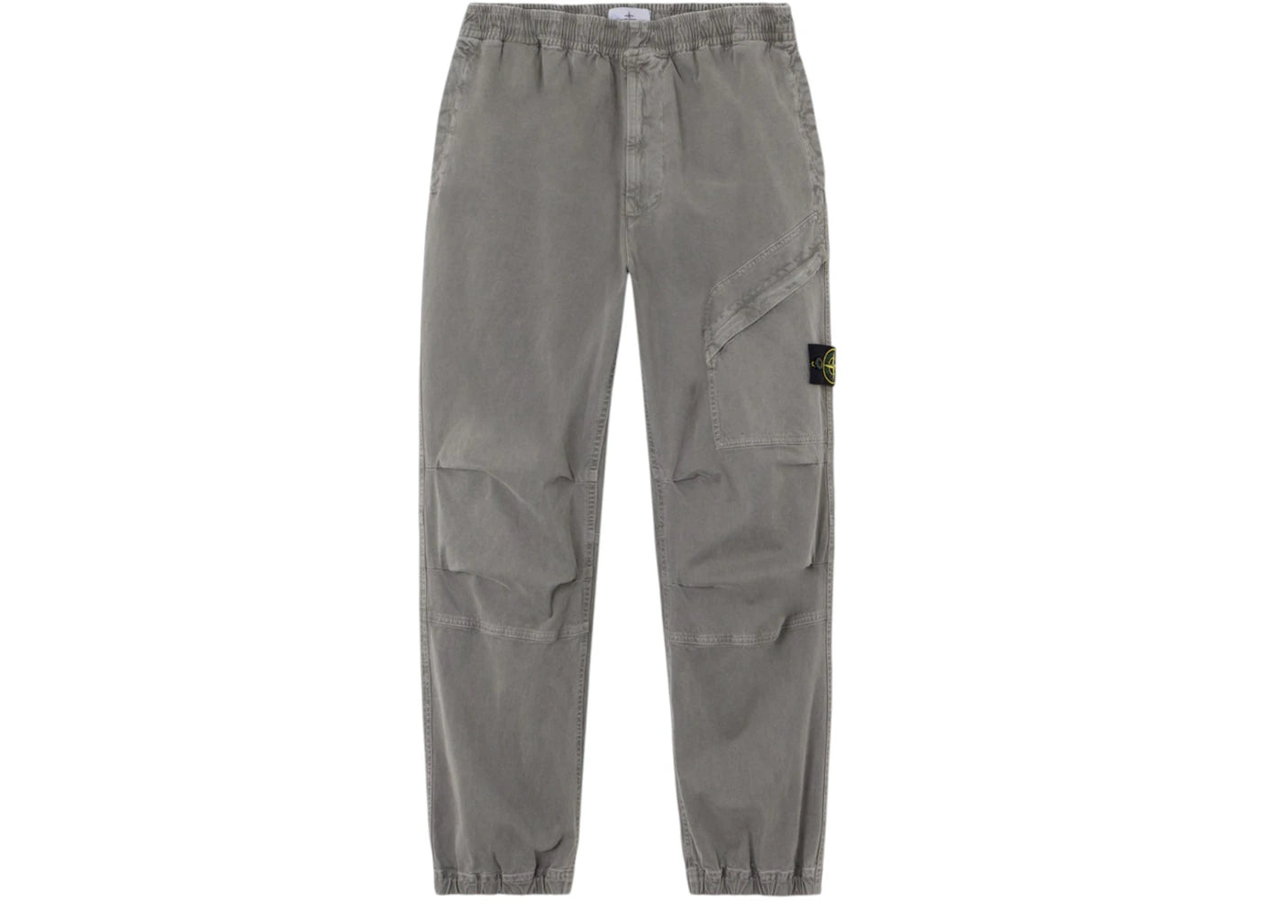 Stone Island 3100036 Stretch Organic Broken Twill Cotton Old Effect Pant Cement