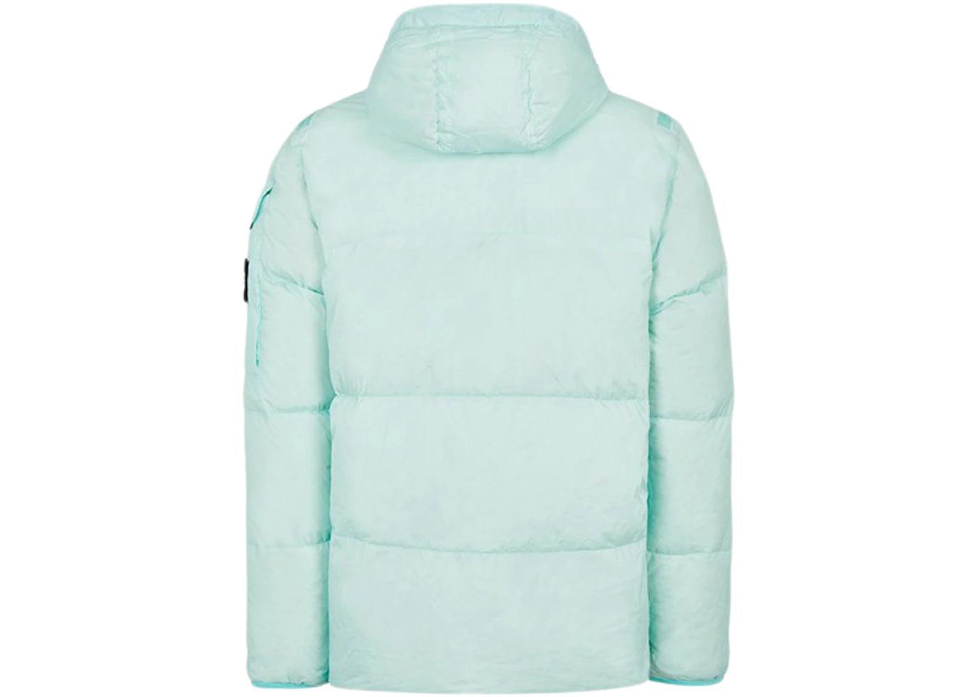 Stone Island 40223 Garment Dyed Crinkle Reps R-NY Down Jacket Aqua
