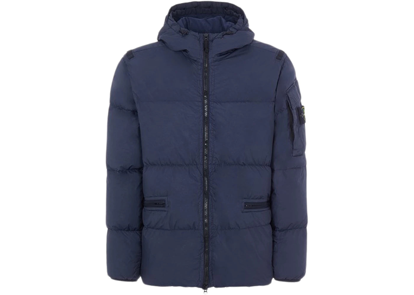 Stone Island 40223 Garment Dyed Crinkle Reps R-NY Down Jacket Blue