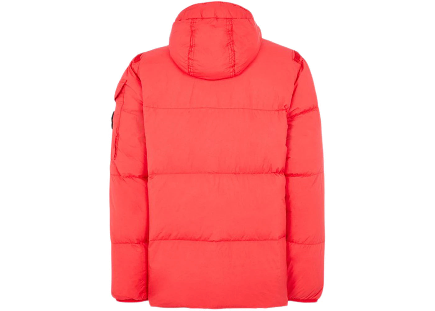 Stone Island 40223 Garment Dyed Crinkle Reps R-NY Down Jacket Red