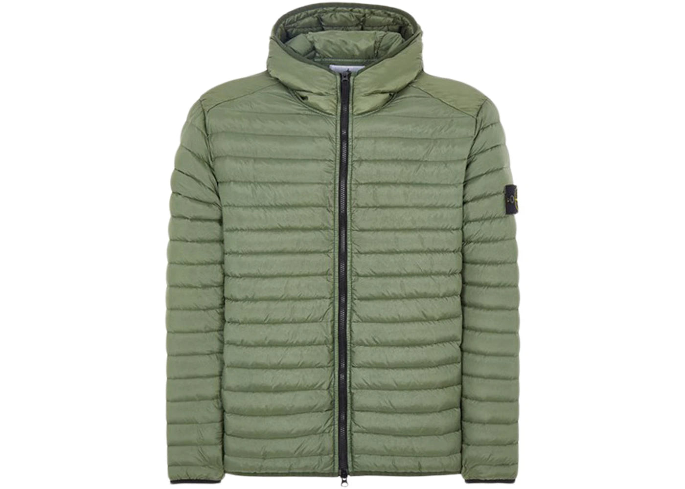 Stone Island 40324 Loom Woven Chambers R-Nylon Down-TC_Packable Jacket Olive Green