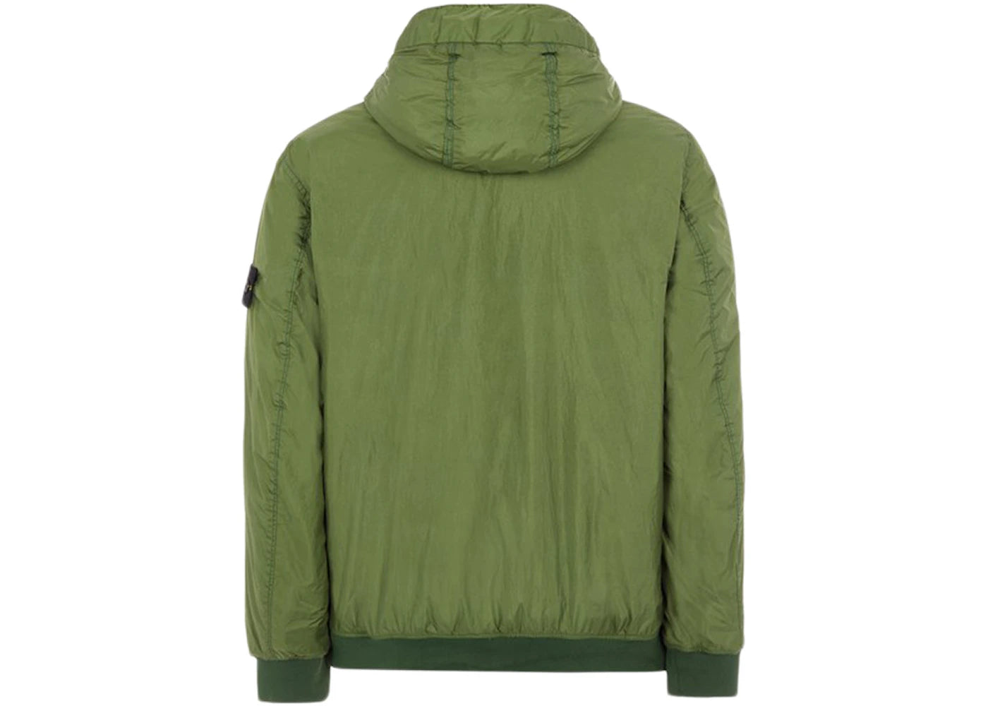 Stone Island 40723 Garment Dyed Crinkle Reps R-NY With Primaloft-TC Jacket Olive Green