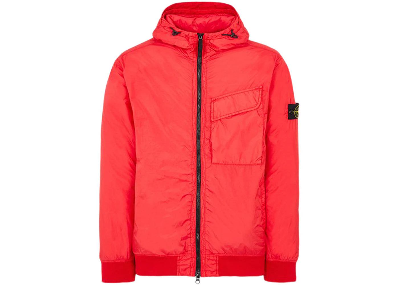 Stone Island 40723 Garment Dyed Crinkle Reps R-NY With Primaloft-TC Jacket Red