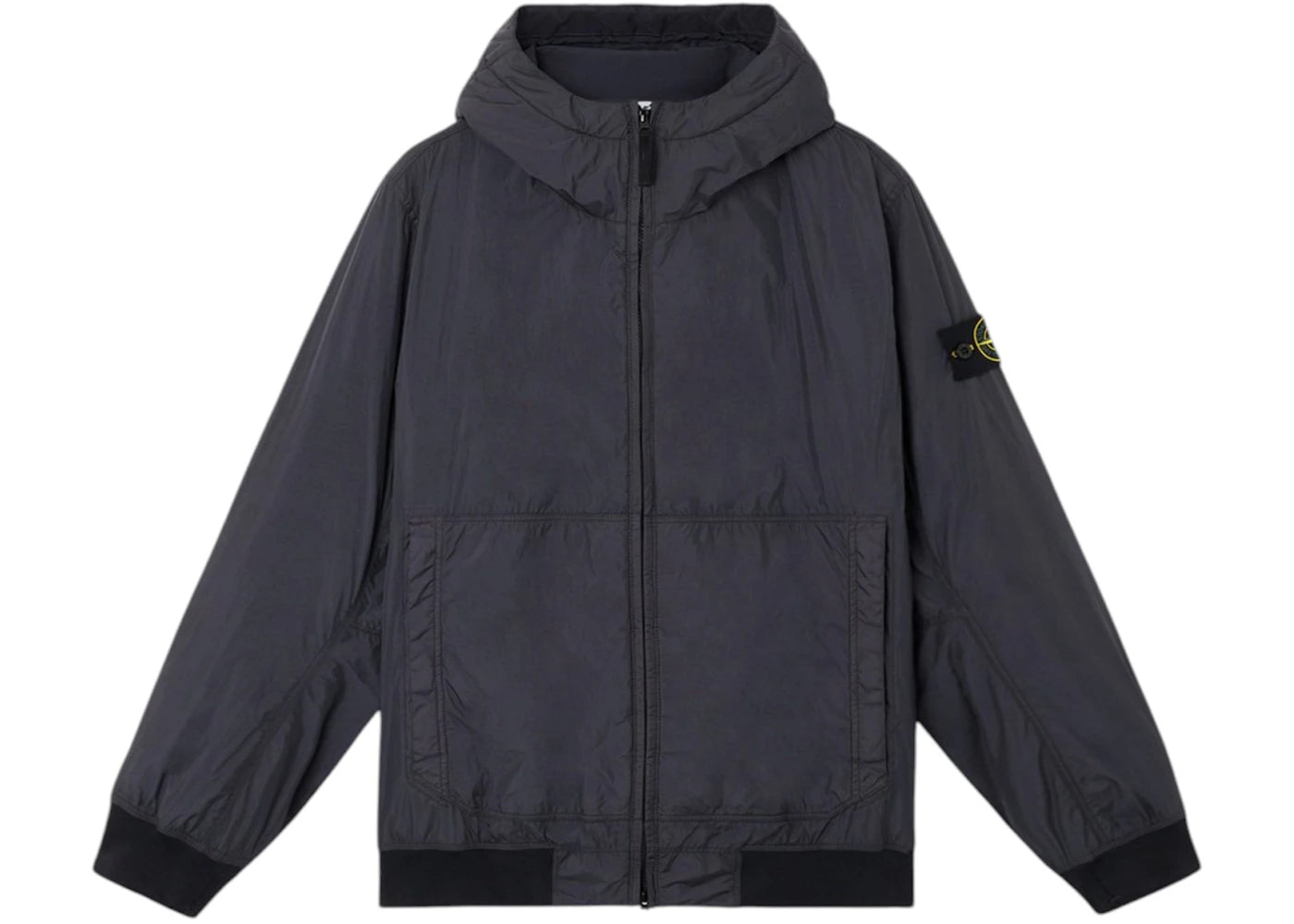 Stone Island 4100013 Crinkle Reps NY Recycled Nylon Jacket Ink Blue